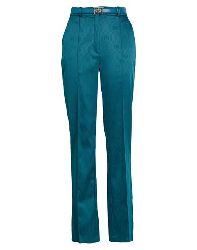 Woman Pants Deep teal Size 6 Polyester, Polyamide, Elastane