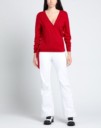Woman Cardigan Red Size M Acrylic, Wool