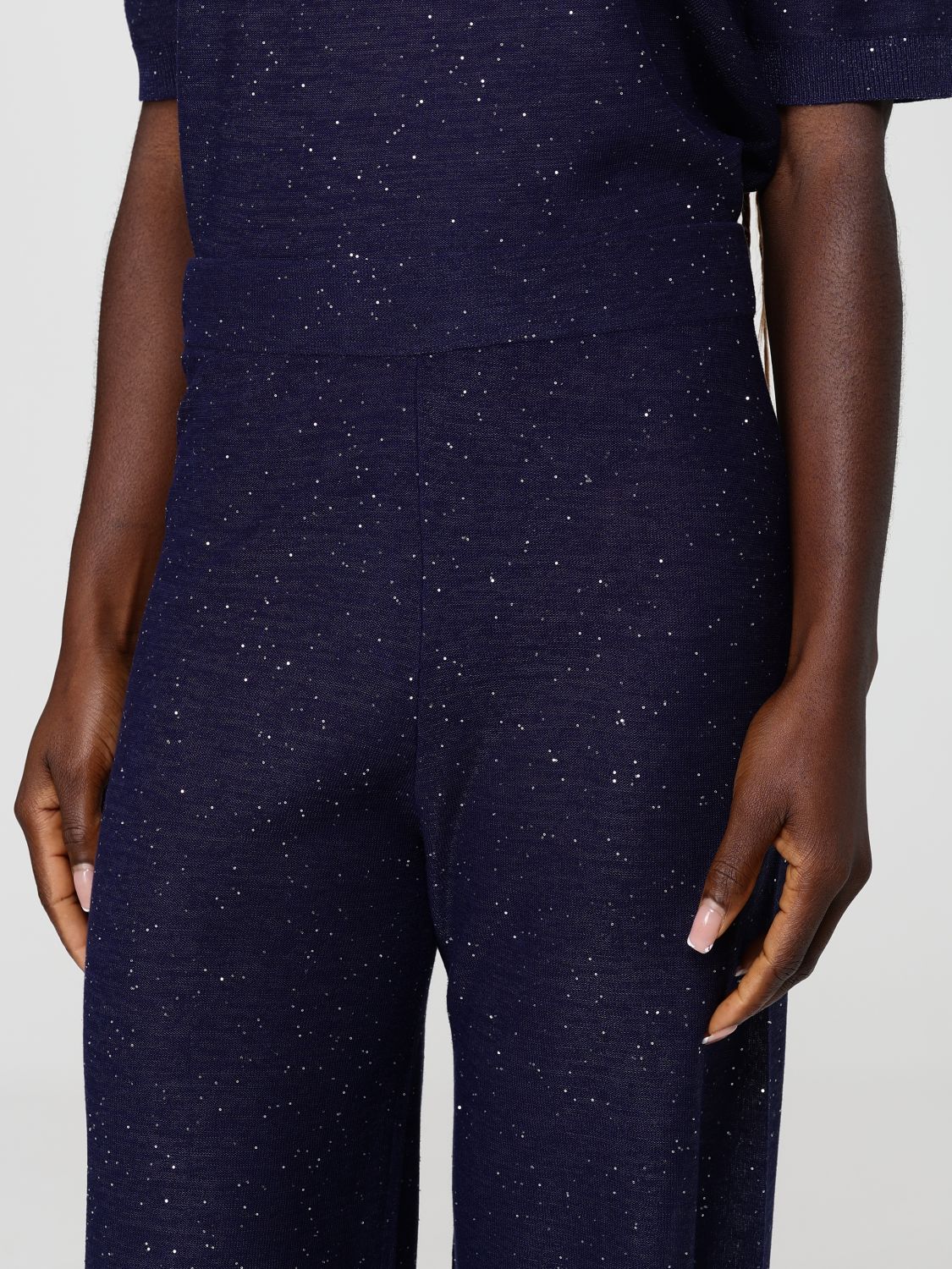 Pants Woman color Blue