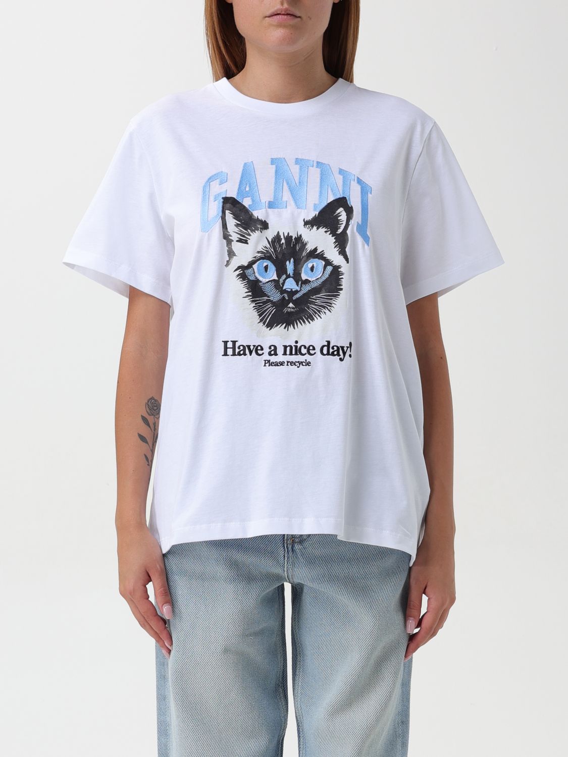 Graphic-print T-shirt - White