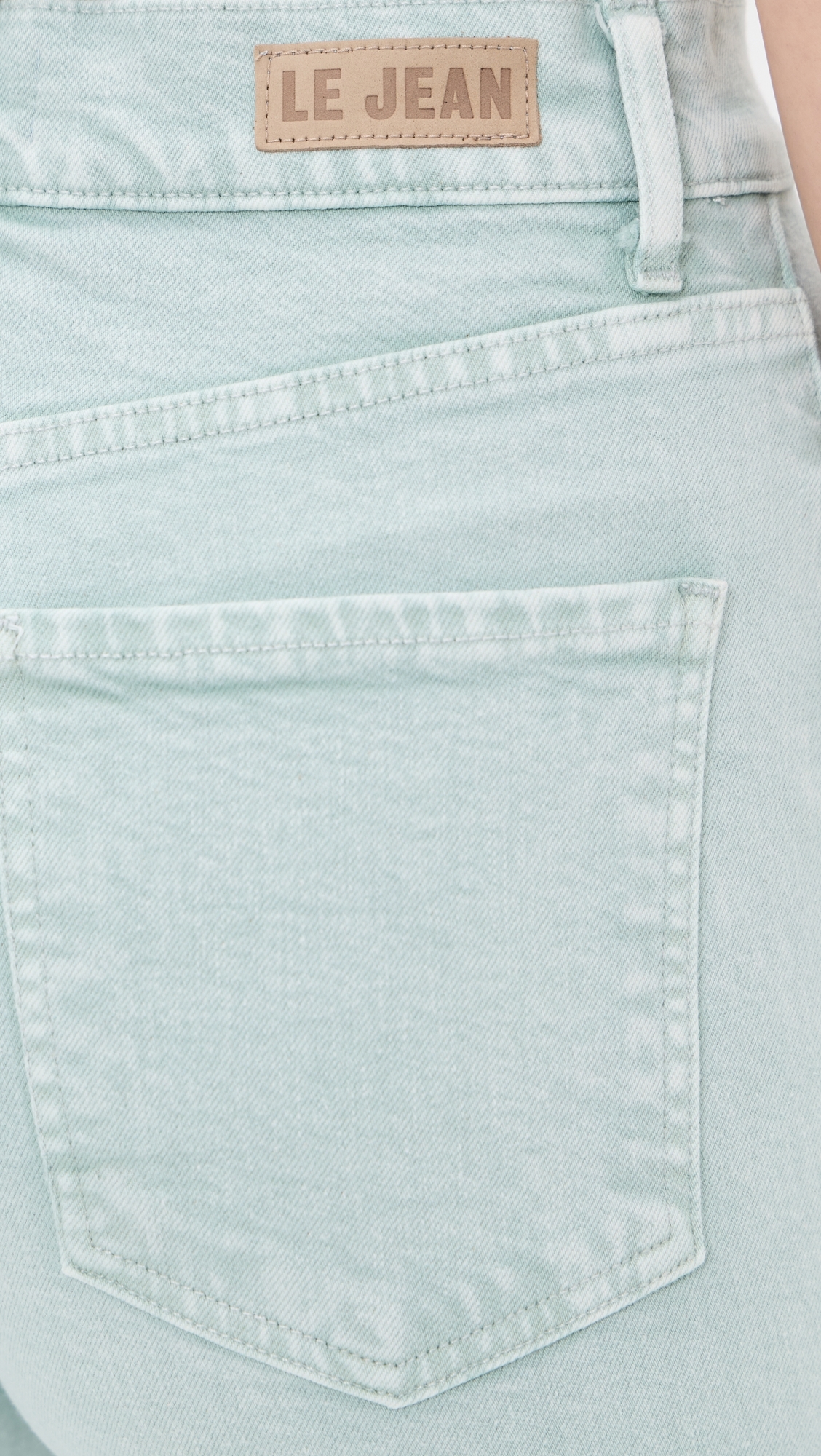 High Rise Column Jeans Minty