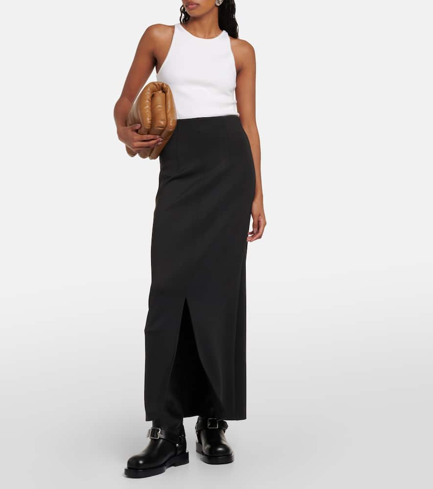 Alfeo wool-blend top