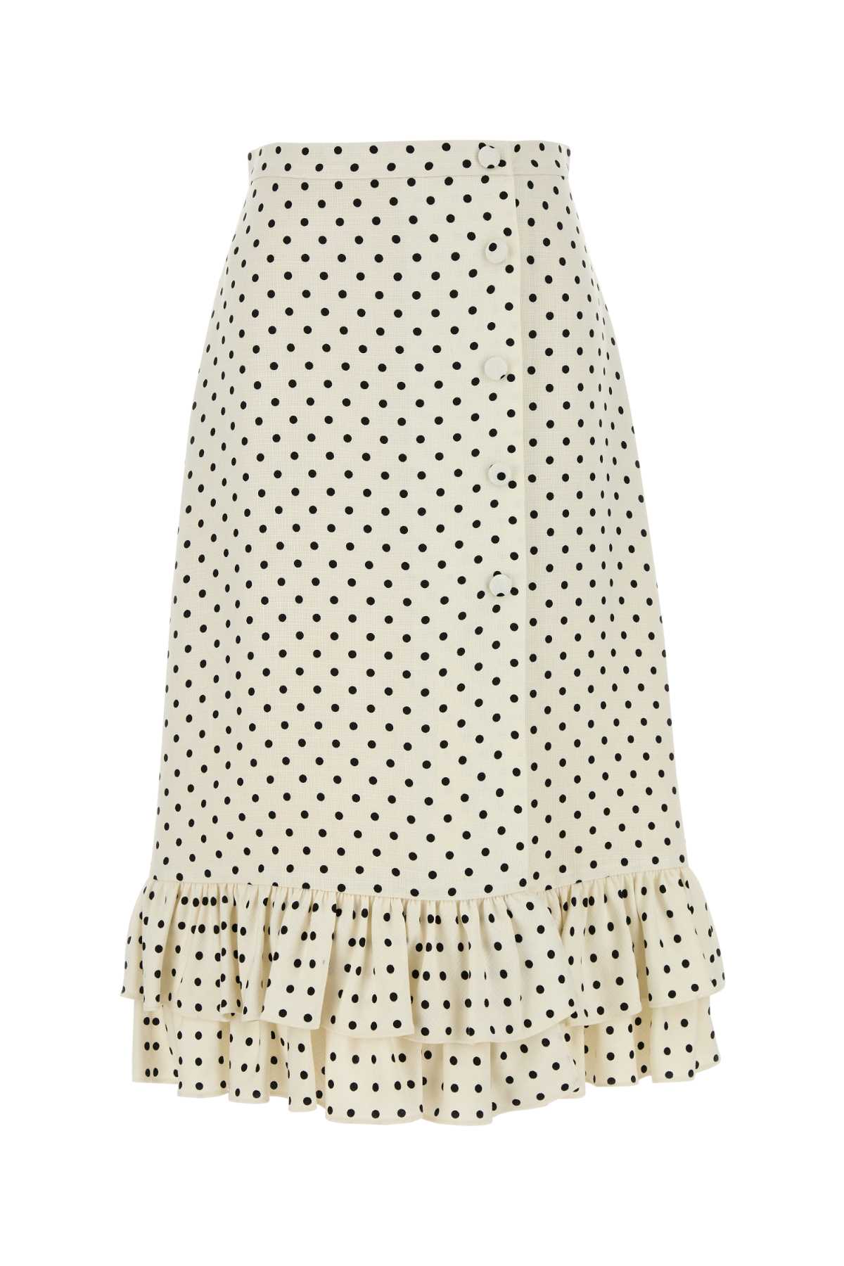 Pattern Skirt — Beige