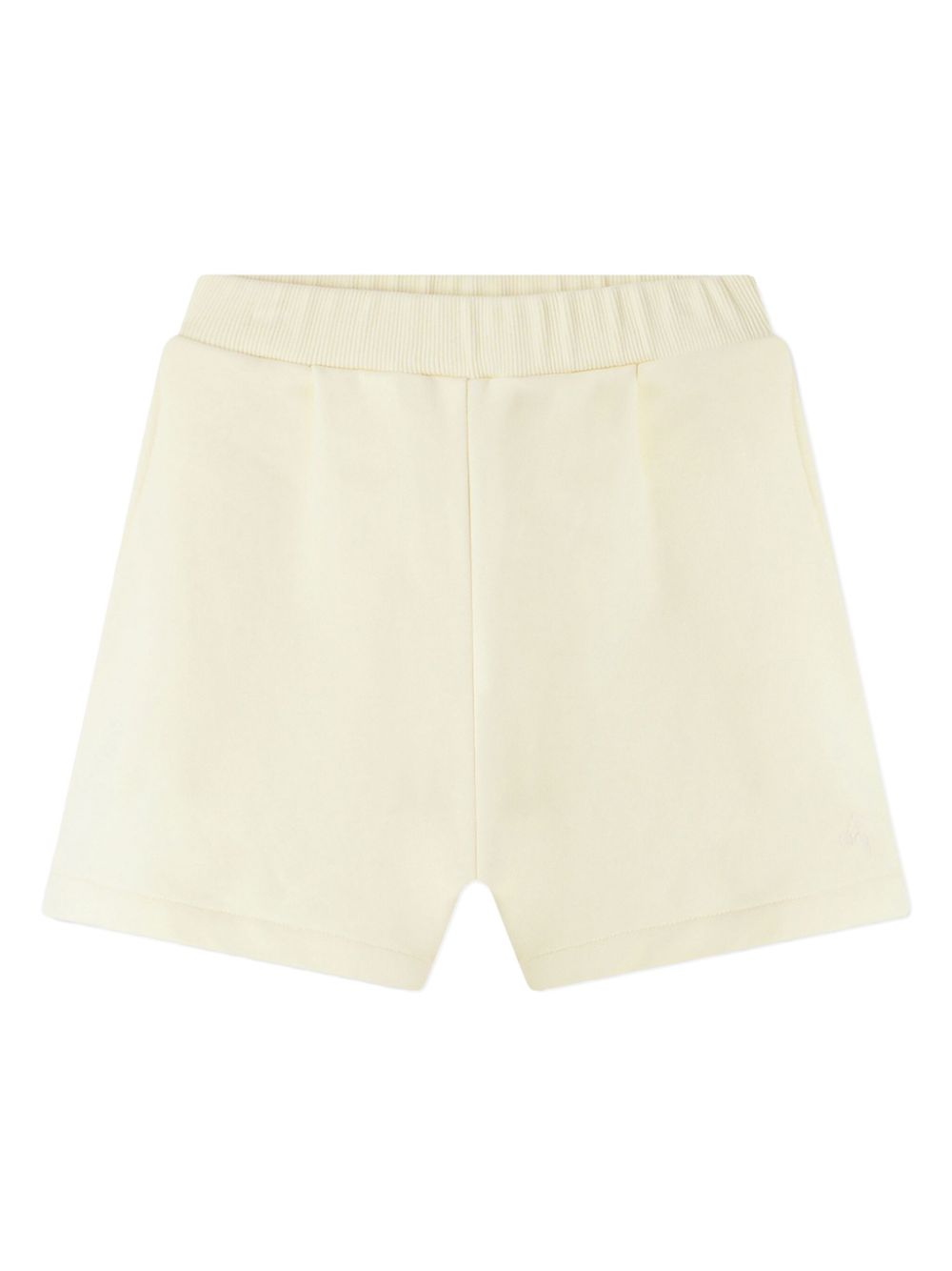 Organic-cotton track pants - Yellow