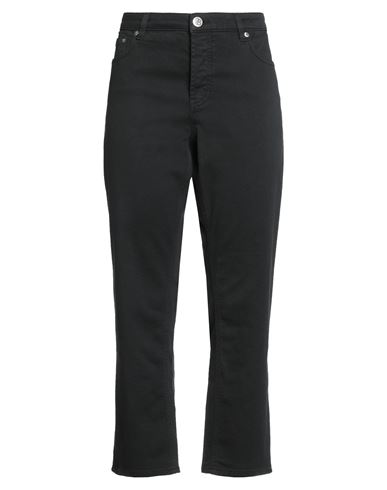 Re_hash Woman Pants Black Size 31 Cotton, Lyocell, Elastane