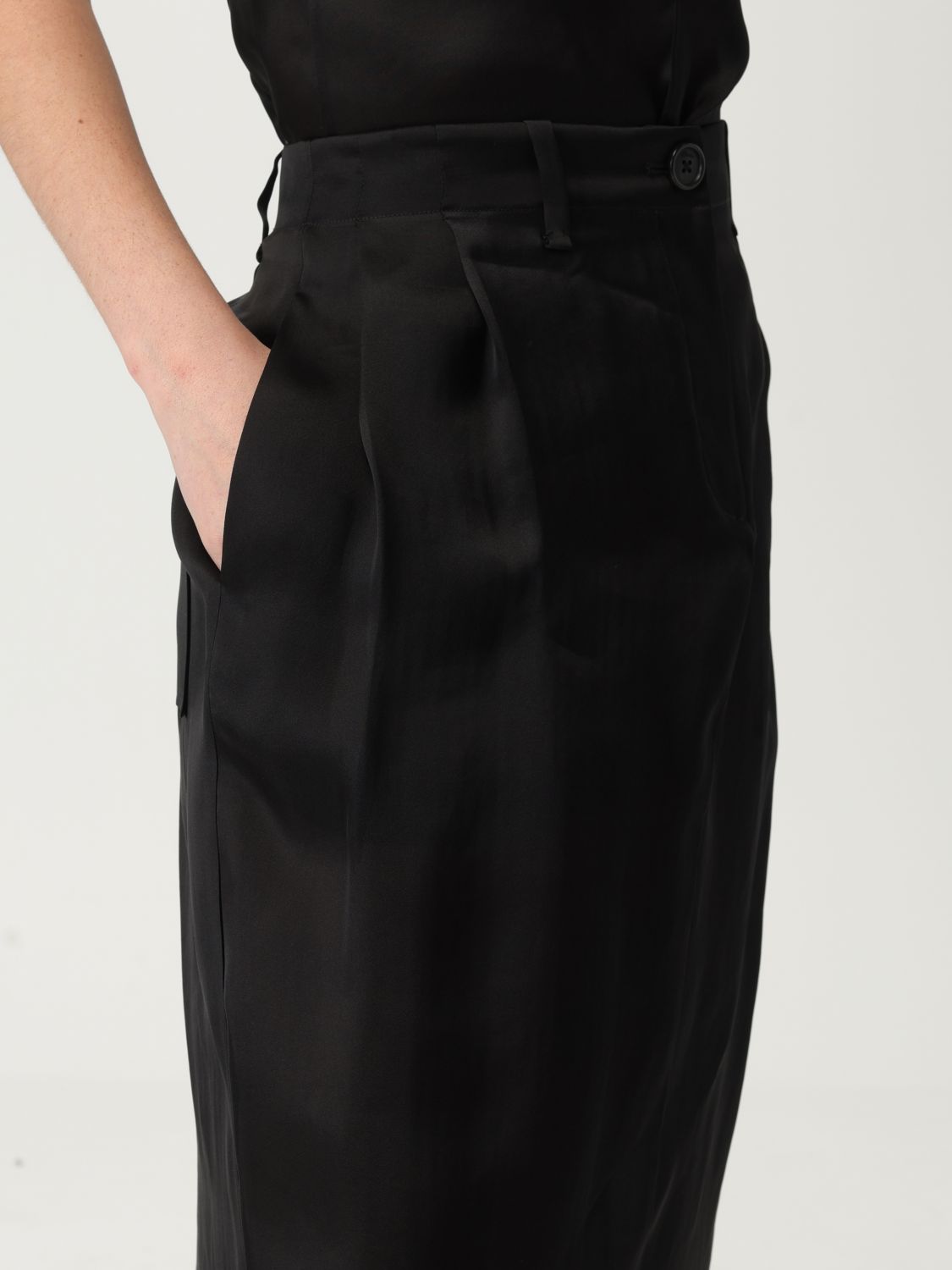 Skirt KHAITE Woman color Black