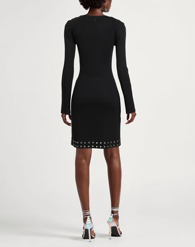 Woman Mini dress Black Size 1 Viscose, Elastane