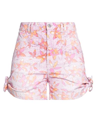 Woman Denim shorts Lilac