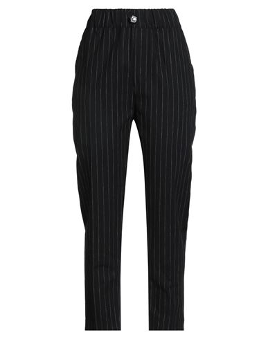 Woman Pants Midnight blue Size 4 Linen, Cotton