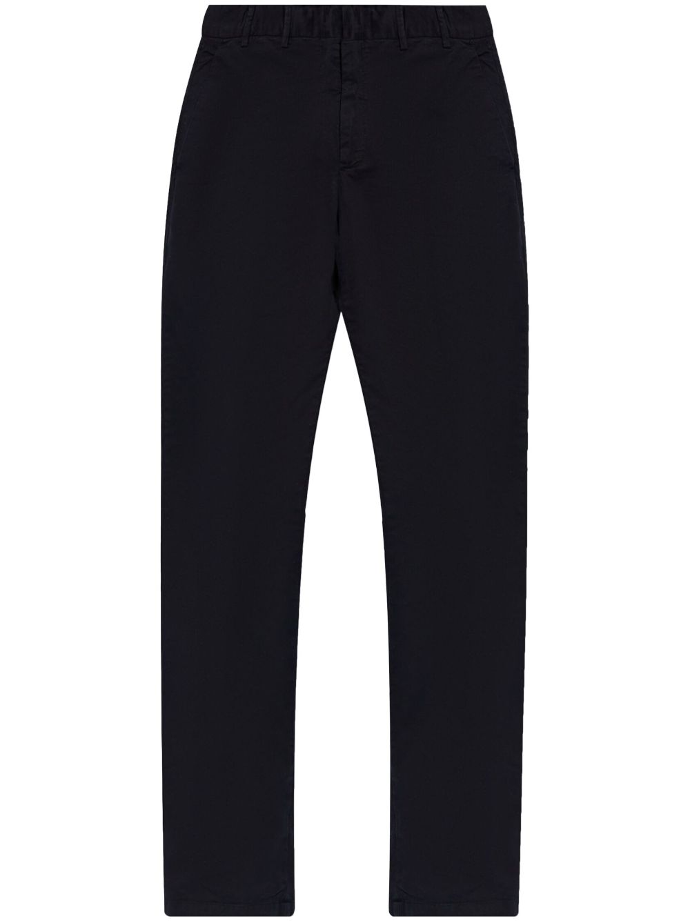 Aros cotton tapered trousers - Black