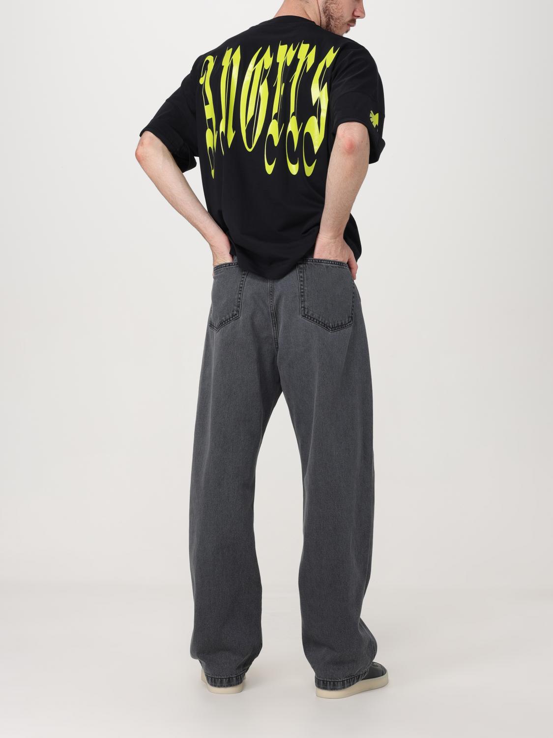 Gothic logo-print T-shirt - Black