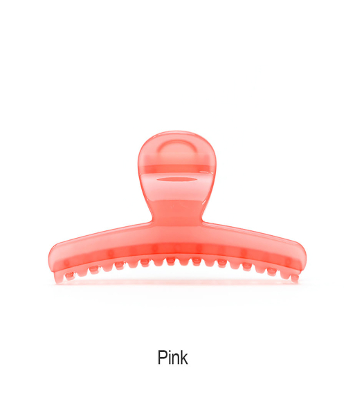 Tint Shell Claw Round Color Hair Clip