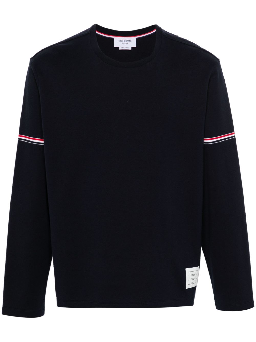 RWB stripe cotton T-shirt - Blue