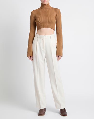 Woman Turtleneck Camel Size XS/S Viscose
