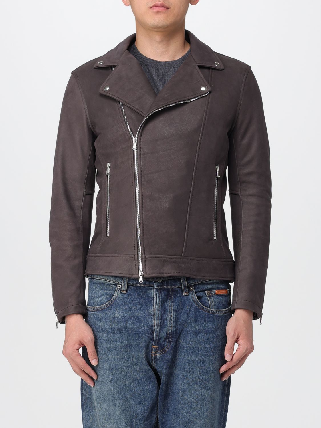 Jacket Men color Brown