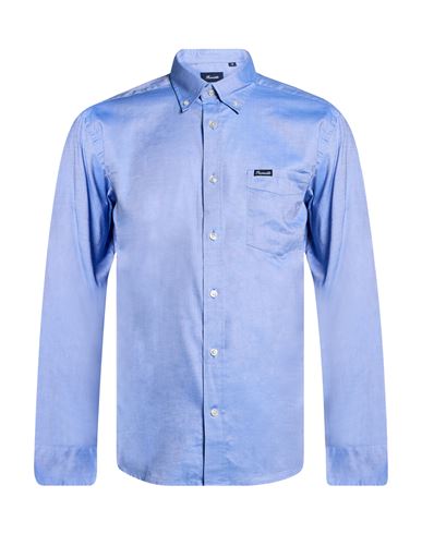 Façonnable Man Shirt Blue Size XXL Cotton