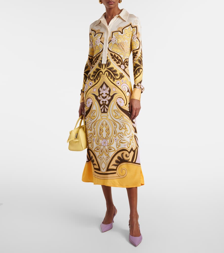 Perry printed midi dress