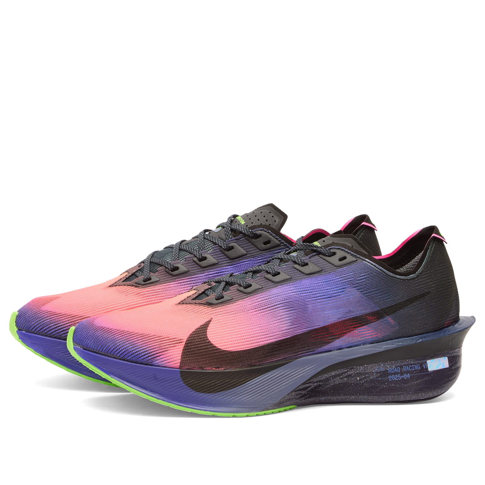 Women's Zoomx Vaporfly Next% 4 Glam Sneaker Obsidian/Black/Multi
