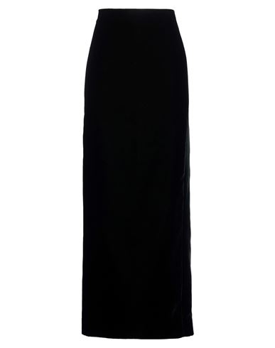 Wardrobe. nyc Woman Maxi skirt Black Size L Viscose, Cupro