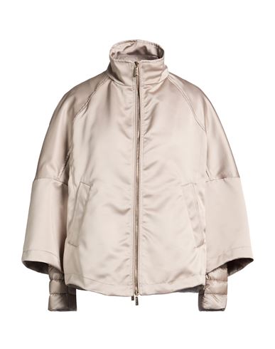 Woman Jacket Light grey Size 4 Polyester