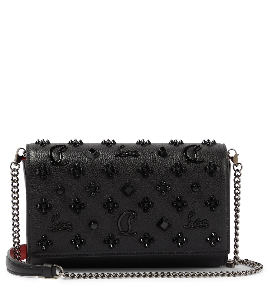 Christian Louboutin Paloma leather wallet on chain
