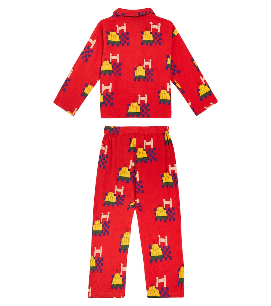 Yummy Cake printed cotton pajamas