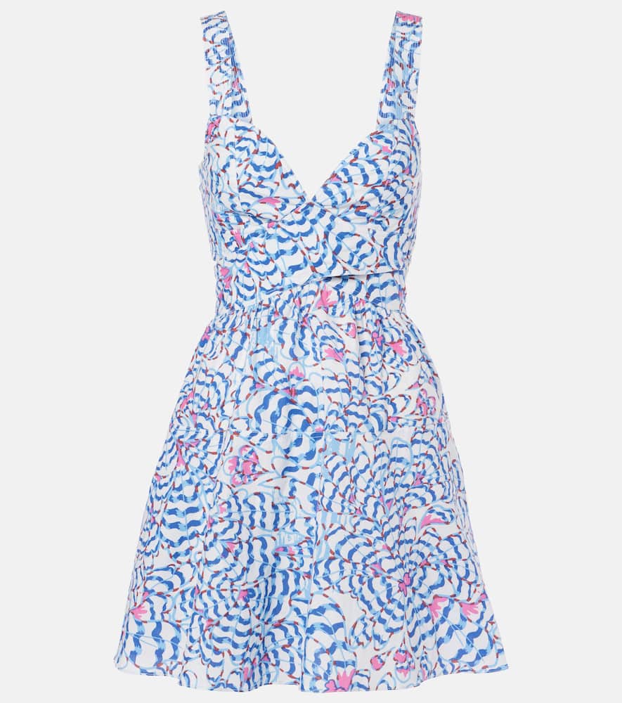 Coco printed minidress