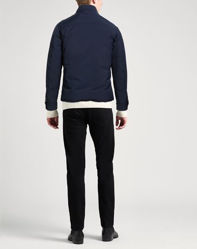Man Puffer Navy Size 38 Wool, Polyamide
