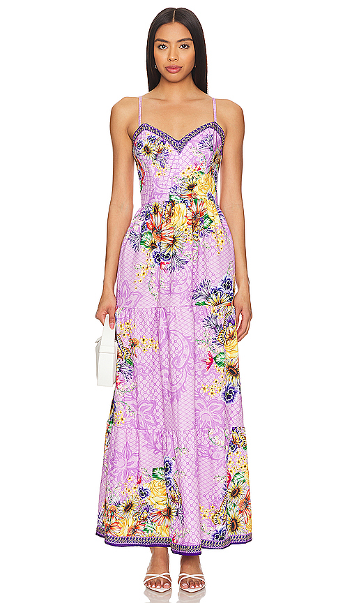 Agua Bendita x REVOLVE Suzie Maxi Dress in Purple. - L also in M