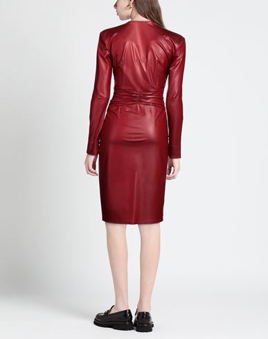 Woman Midi dress Burgundy