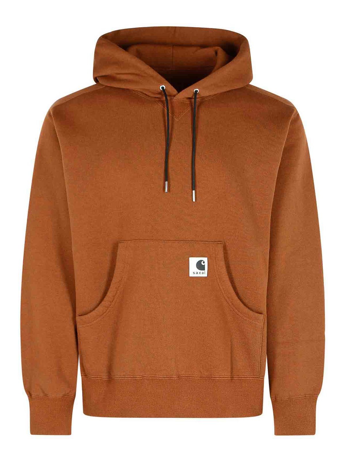 Work In Progress Brown Cotton Sweatshirt
