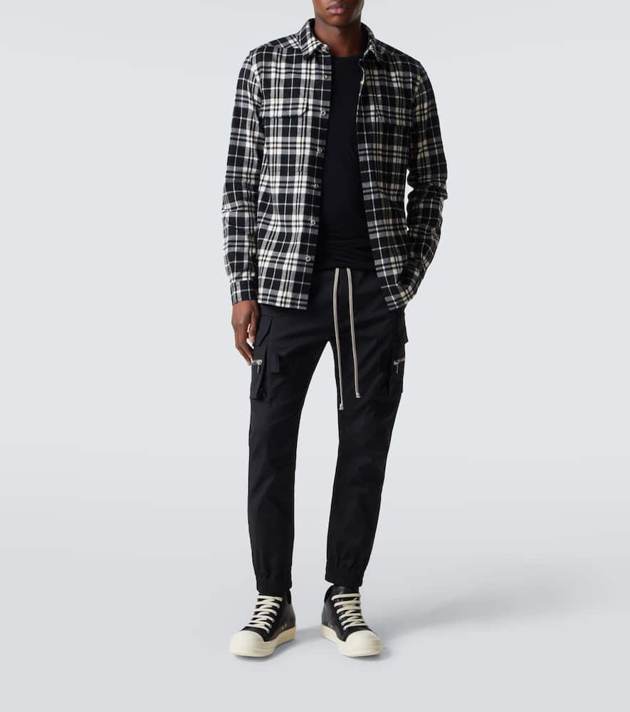 Mastodon cotton-blend poplin slim pants