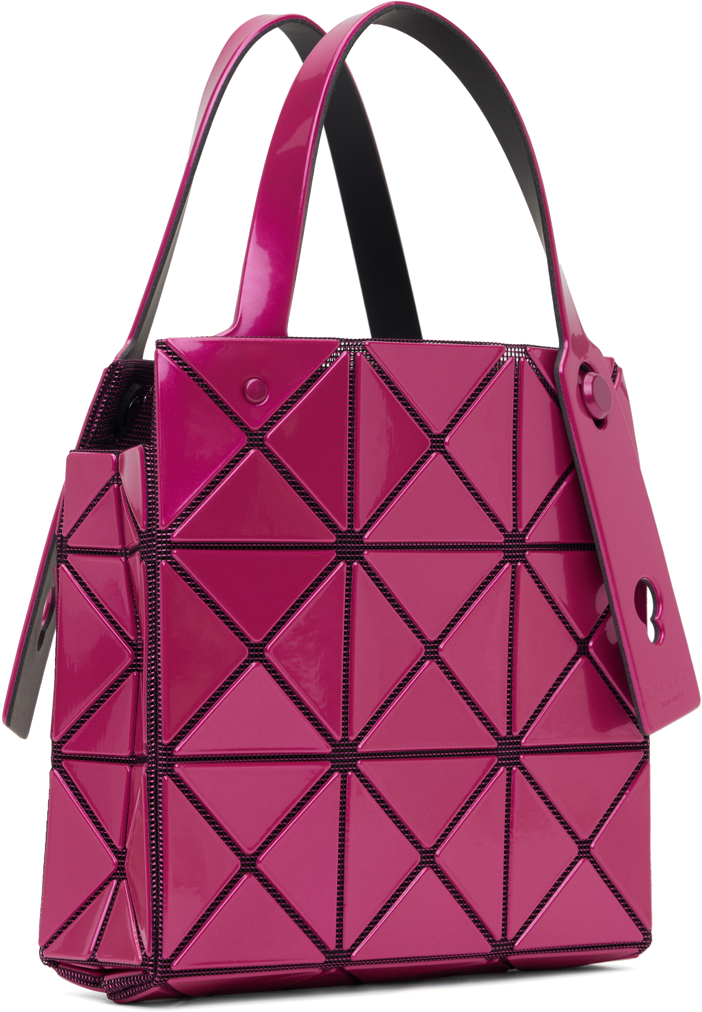 BAO BAO ISSEY MIYAKE Pink Carat Small Bag