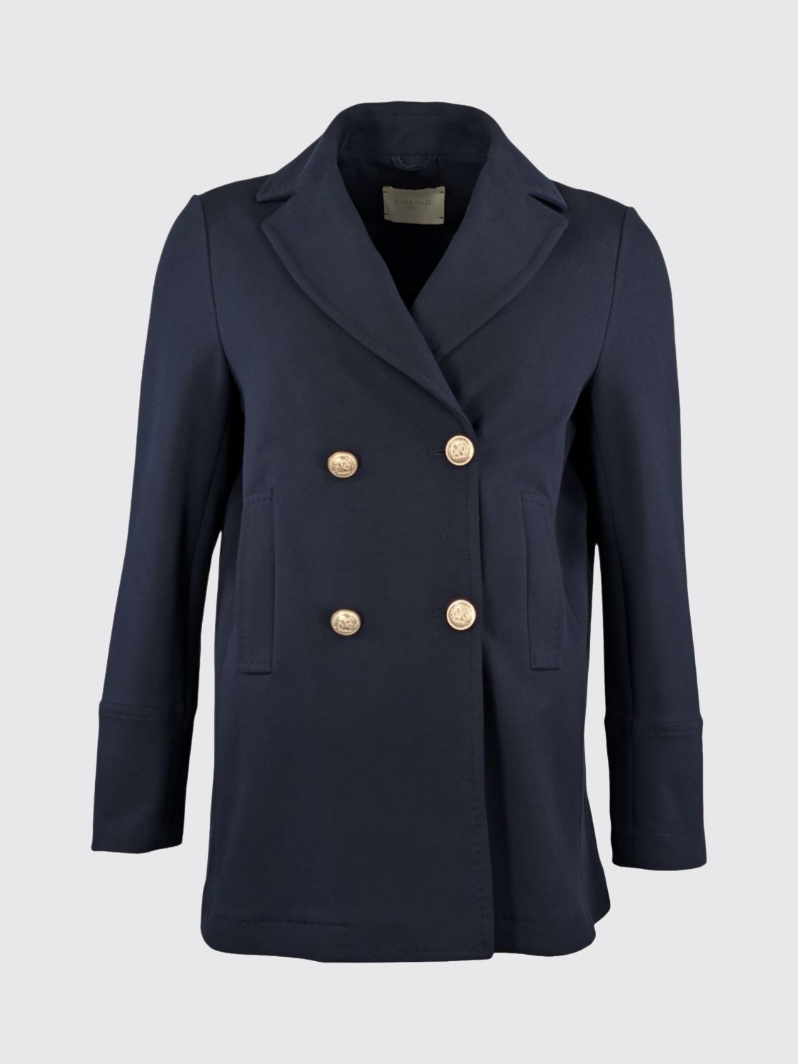 Coat Woman color Blue
