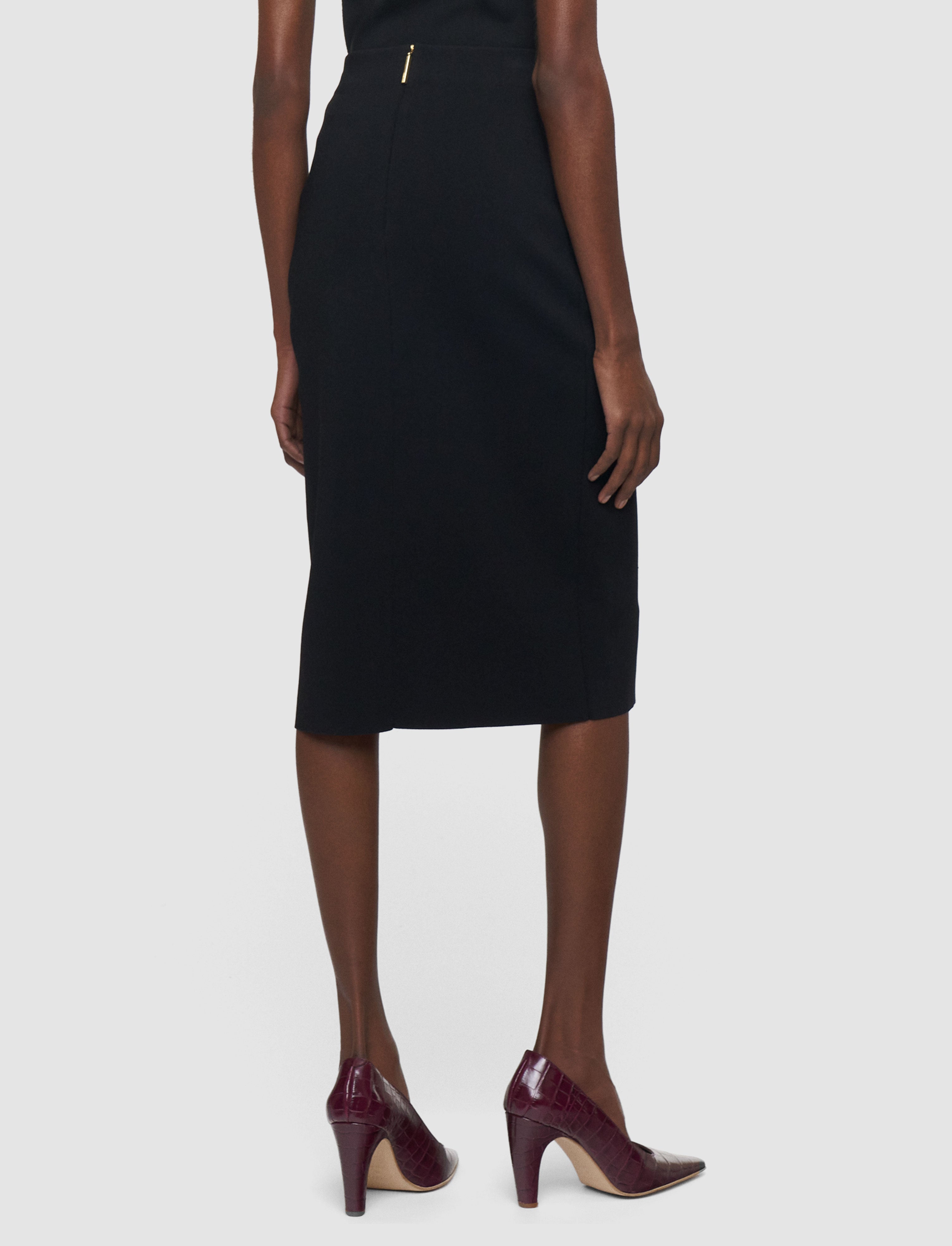 Safir Compact Milano Knit Skirt - L