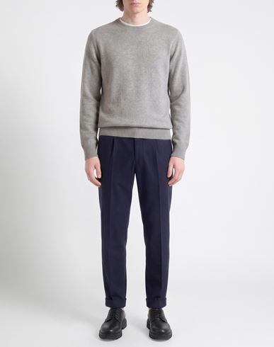Man Sweater Grey Size 42 Cashmere