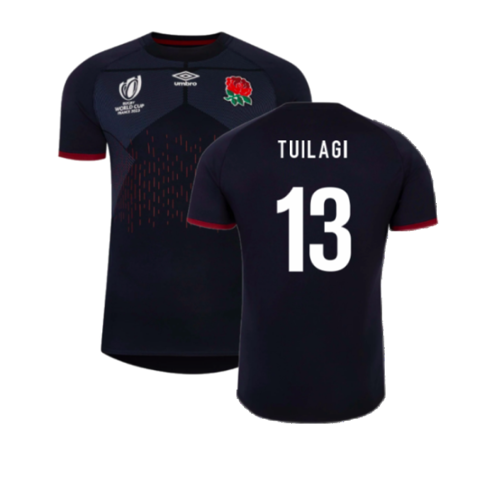 (XXL) England RWC 2023 Rugby Alternate Jersey (Tuilagi 13)