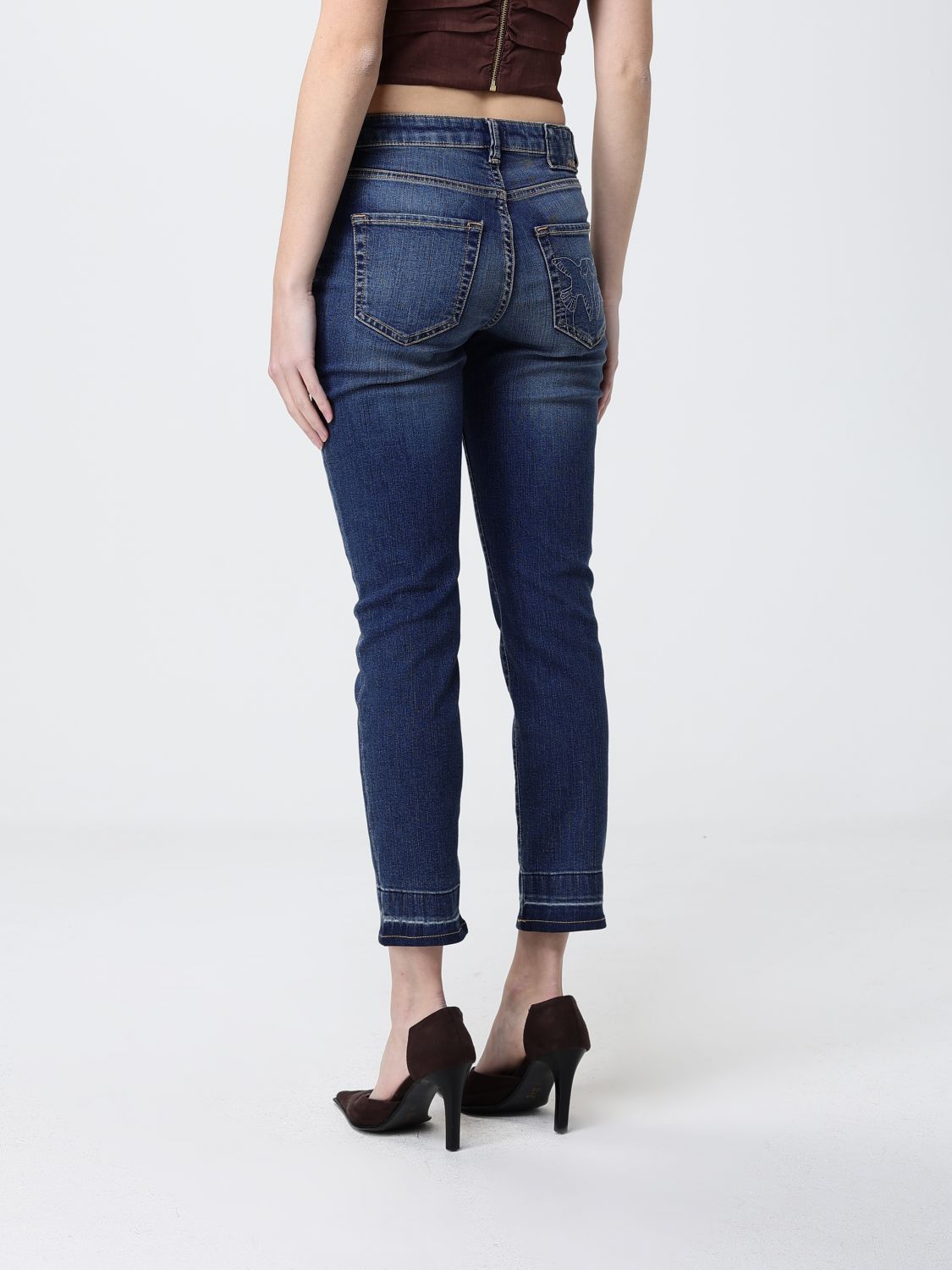 Pants Woman color Denim