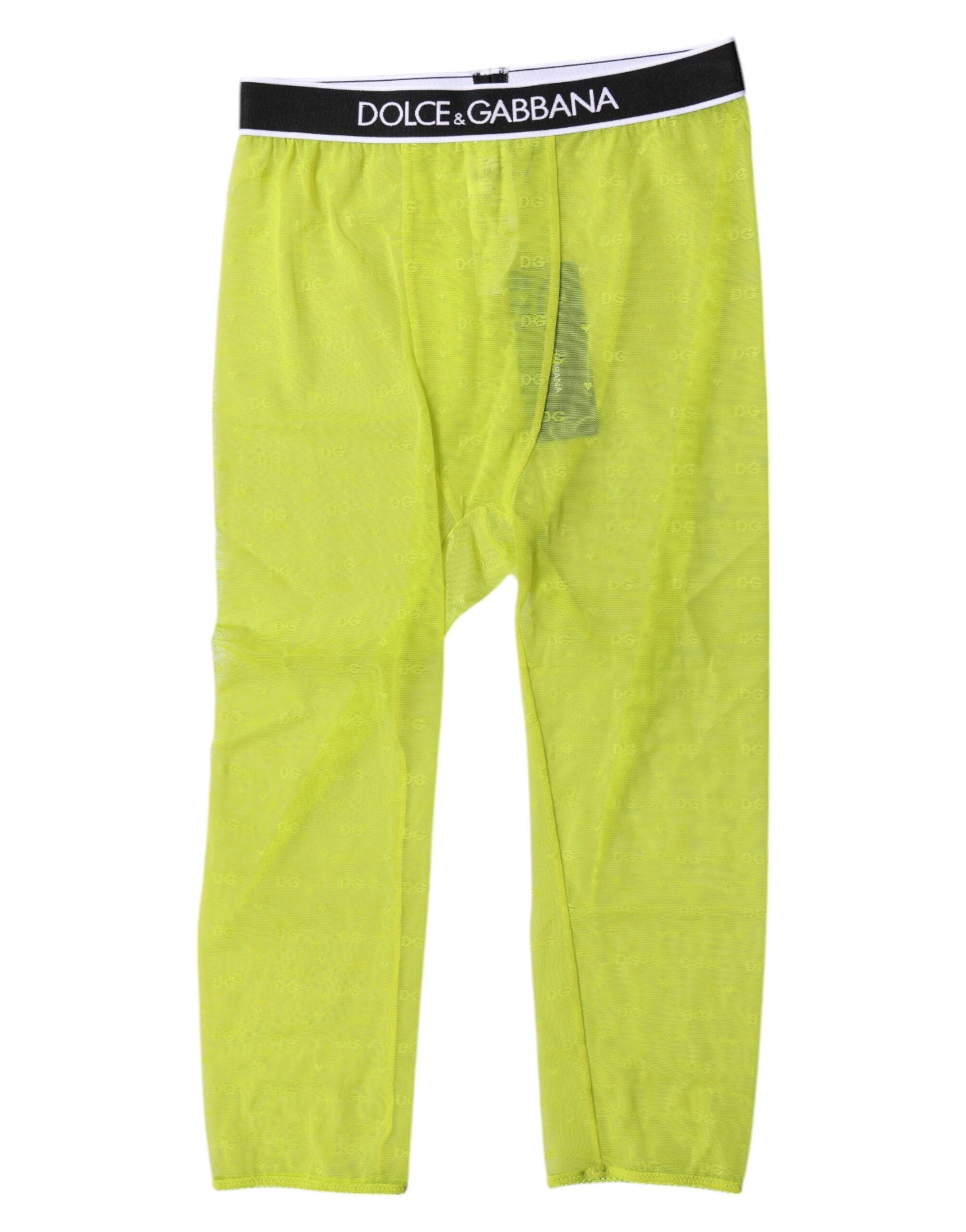 Logo-Embroidered Nylon Leggings — Green