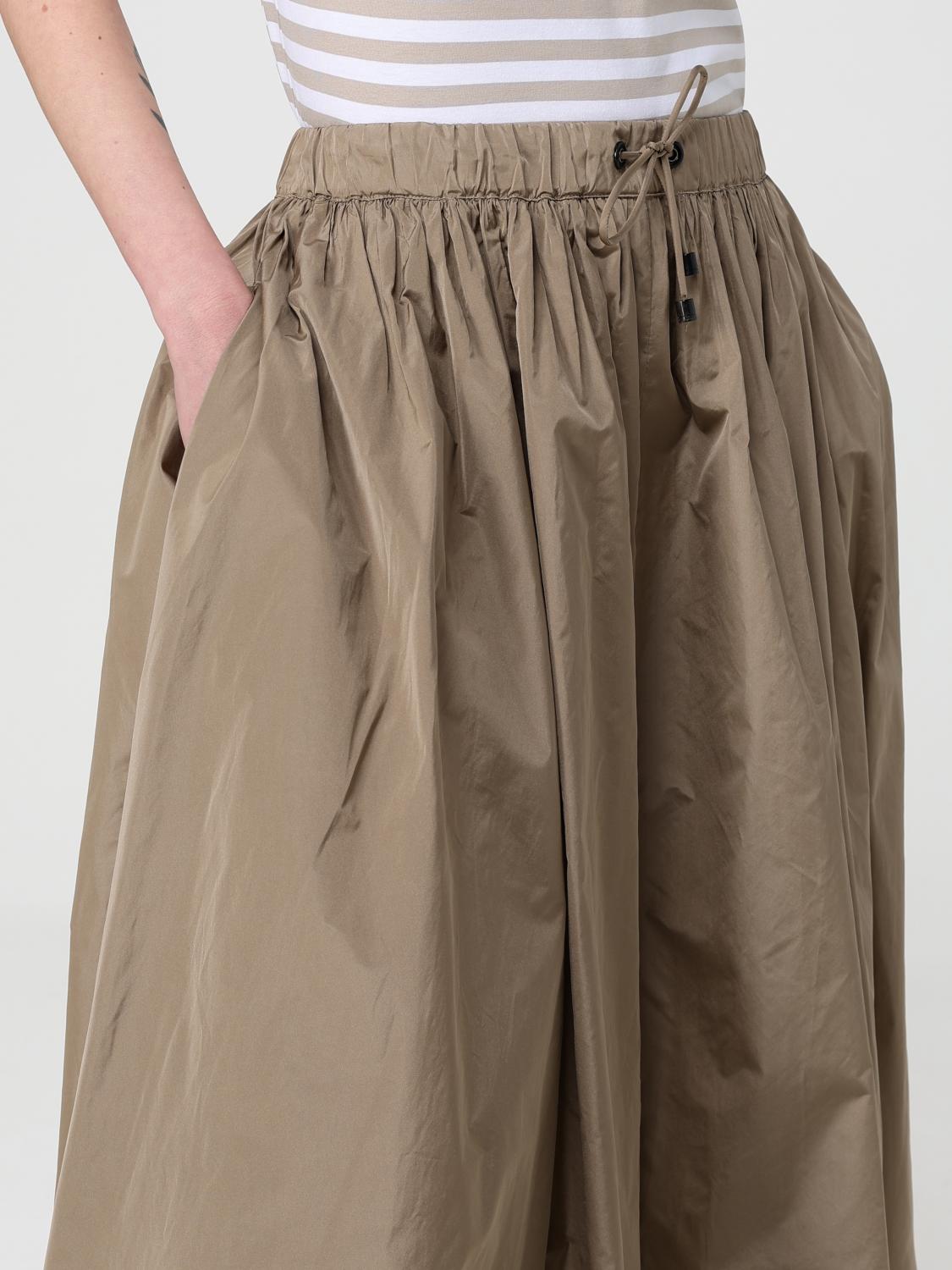Skirt Woman color Kaki