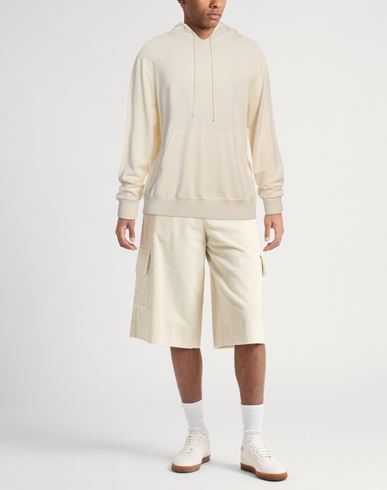 Lardini Man Sweater Cream Size M Wool, Silk, Cashmere