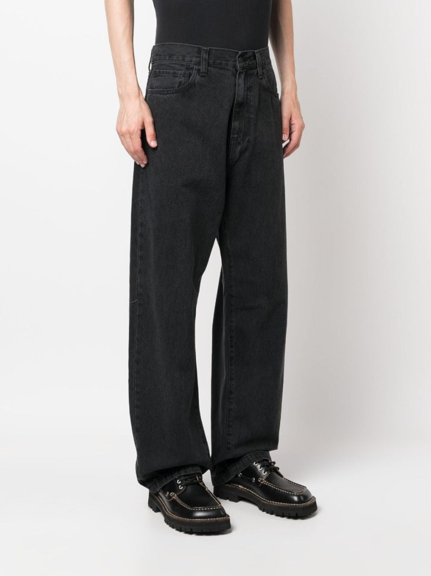 Black Logo Pants