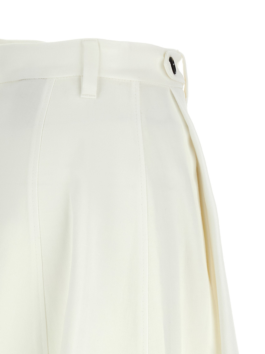 Brunello Cucinelli - tailored skirt high waist midi pleated