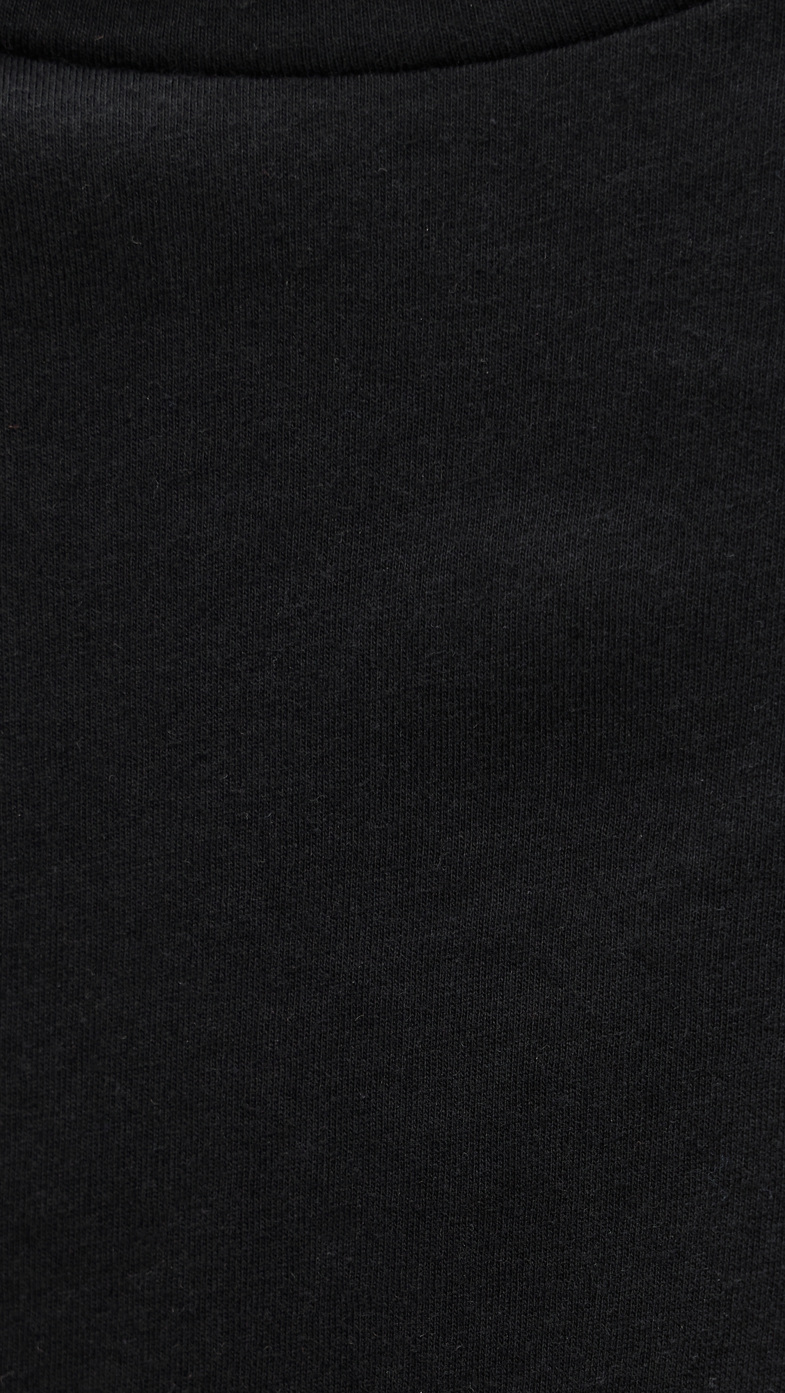 Relaxed Drape Top Black