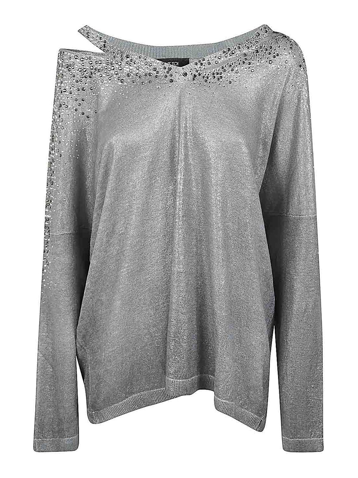 Linen Cotton V-Neck Pullover