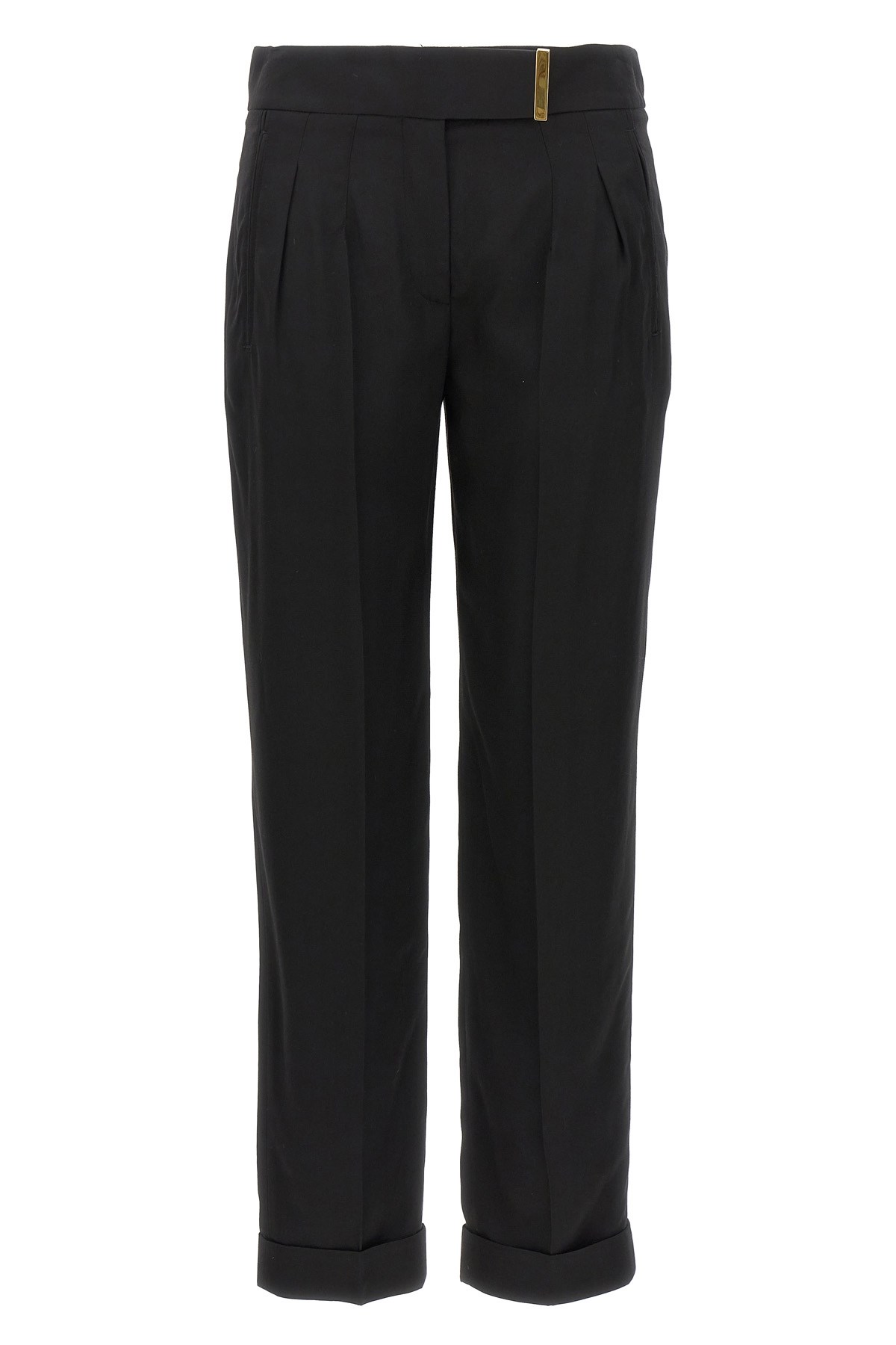 Metal Bar Detail Trousers
