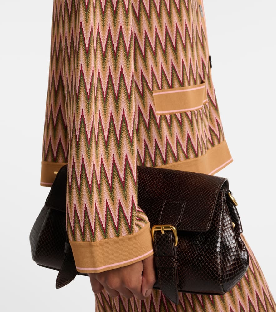 Quinley jacquard cardigan