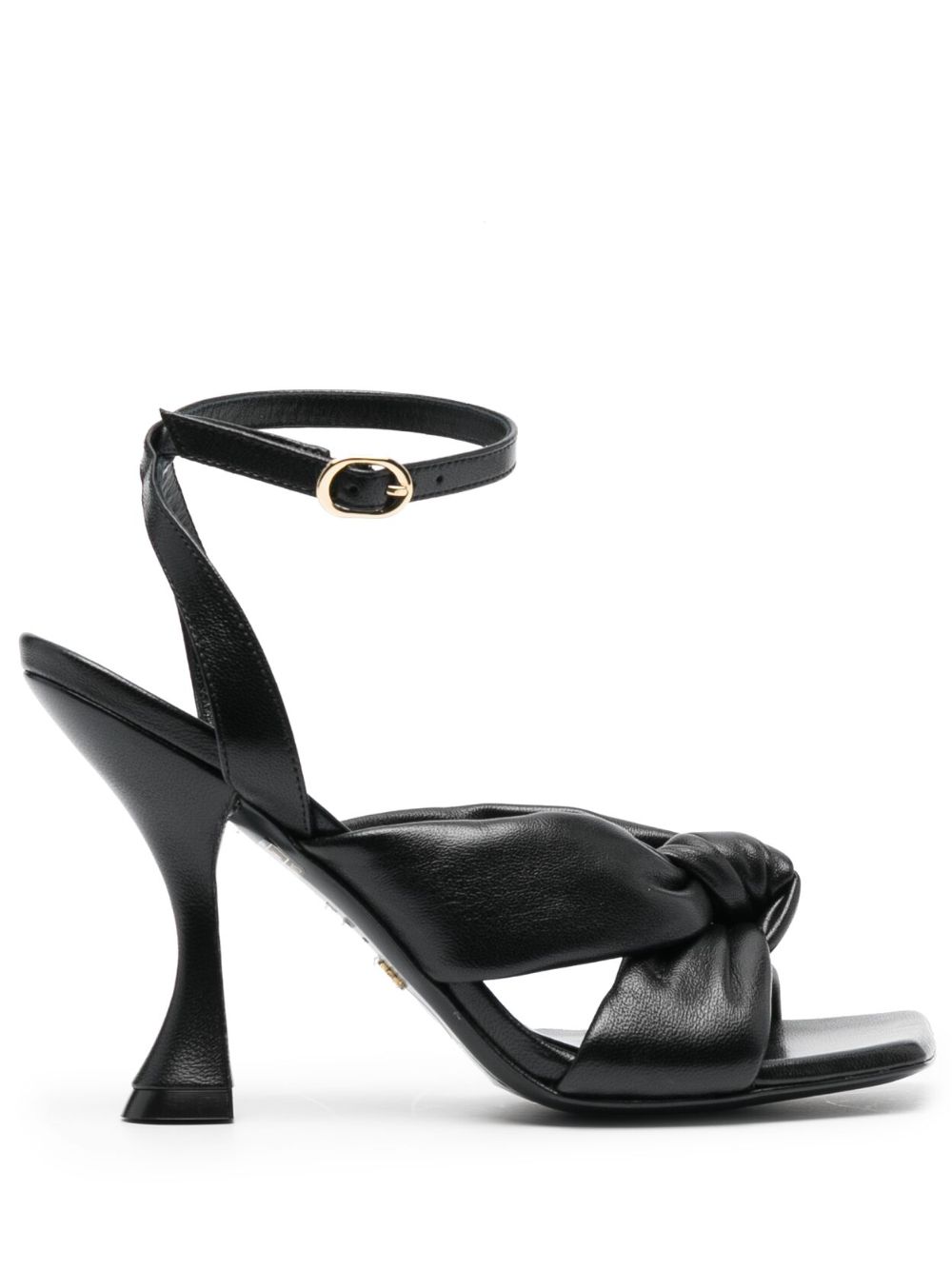 Playa 110mm leather sandals - Neutrals