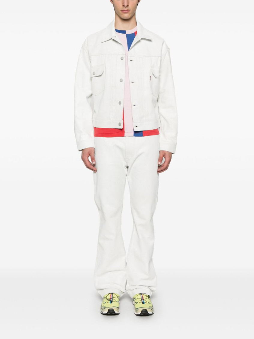JUNYA WATANABE- Jeans With Logo Application