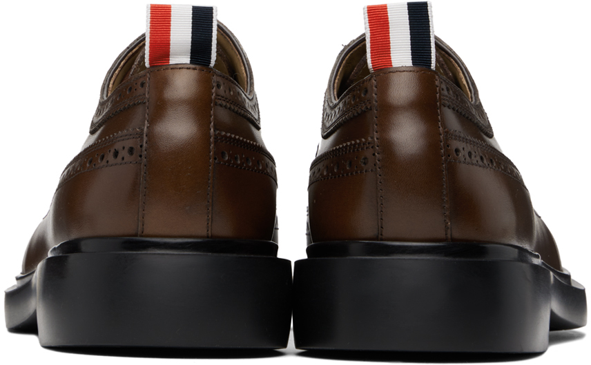 Thom Browne Brown Classic Longwing Brogues